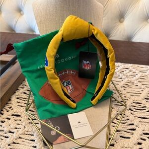 Los Angeles Rams Embroidered Knotted Headband - Lele Sadoughi - New With Tags